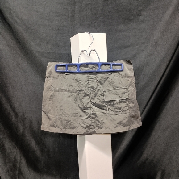 Gray Mini Skirt - Picture 1 of 17